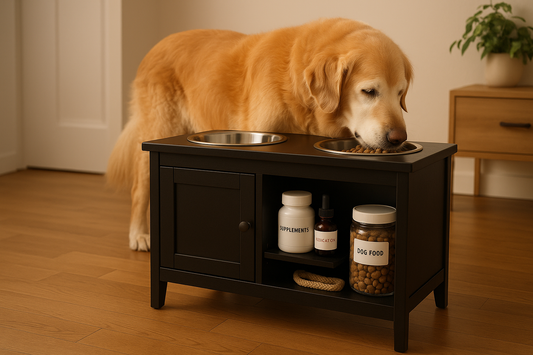 "Elevate Mealtime: Why Raised Bowls Are a Game-Changer for Aging Pets"