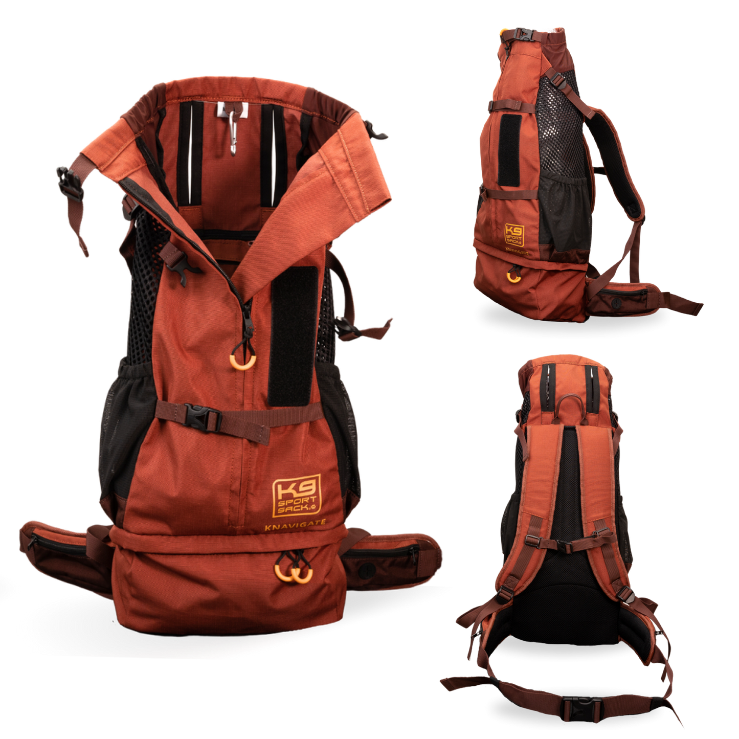 K9 Sport Sack® Knavigate: Dune Red / X-Large (23"-26" from collar to tail)