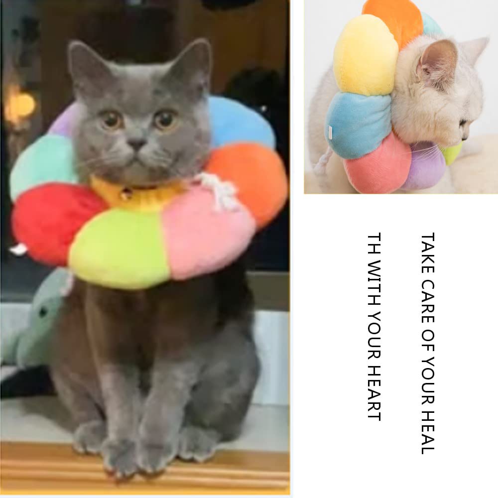 Cat Recovery Collar – Soft Anti-Lick Cone for Cats & Small Dogs