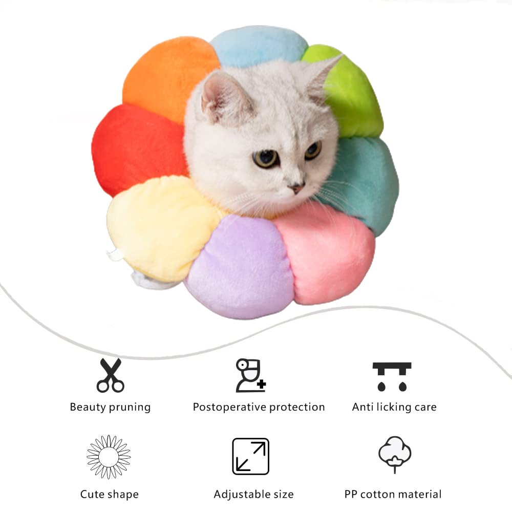 Cat Recovery Collar – Soft Anti-Lick Cone for Cats & Small Dogs