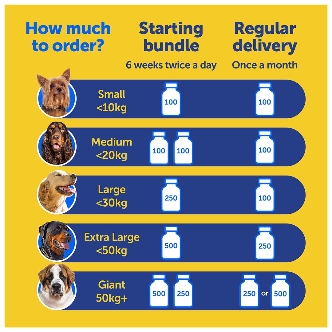 Zooomy Liquid Dog Joint Supplement | Hyaluronic Acid for Hip & Elbow Care | Canine Joint aid | 100ml