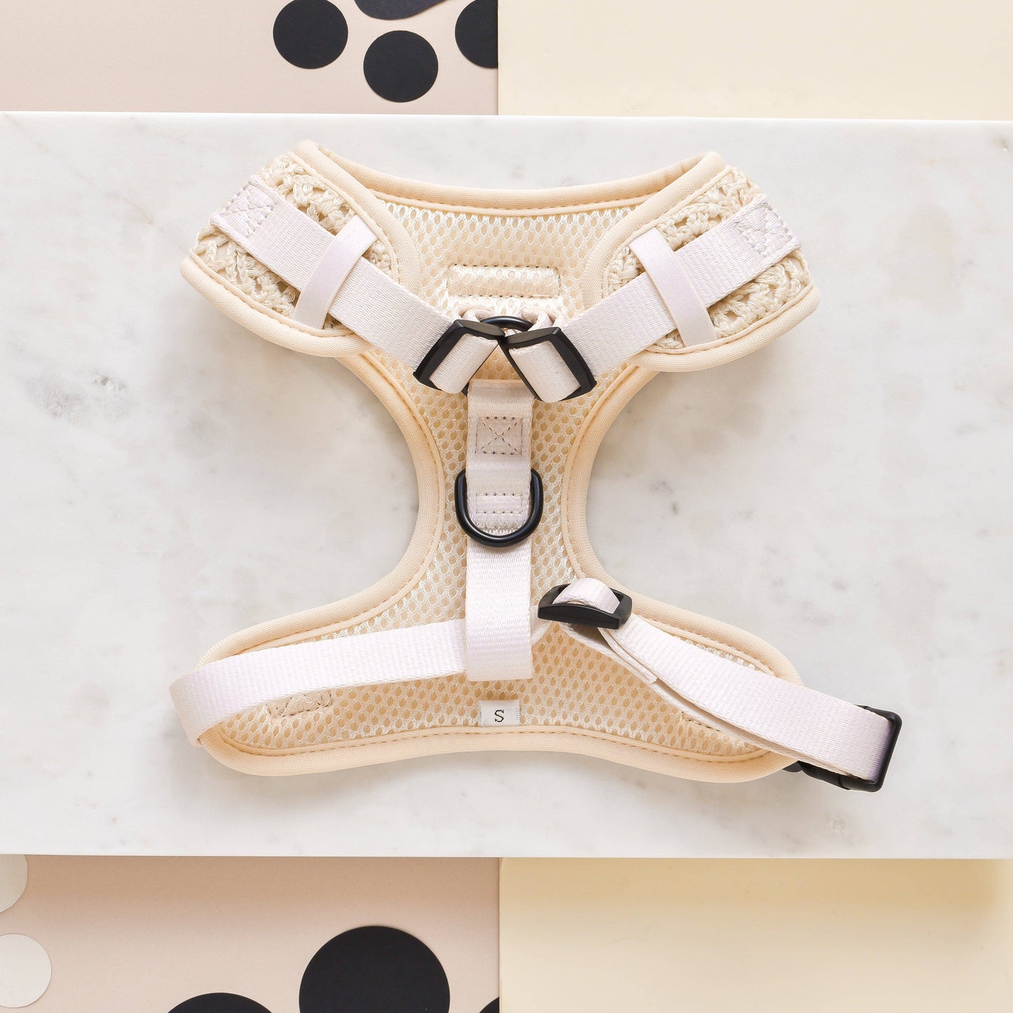 Festival Crochet Dog Harness – Adjustable, Lightweight & Stylish for Spring and Summer Walks