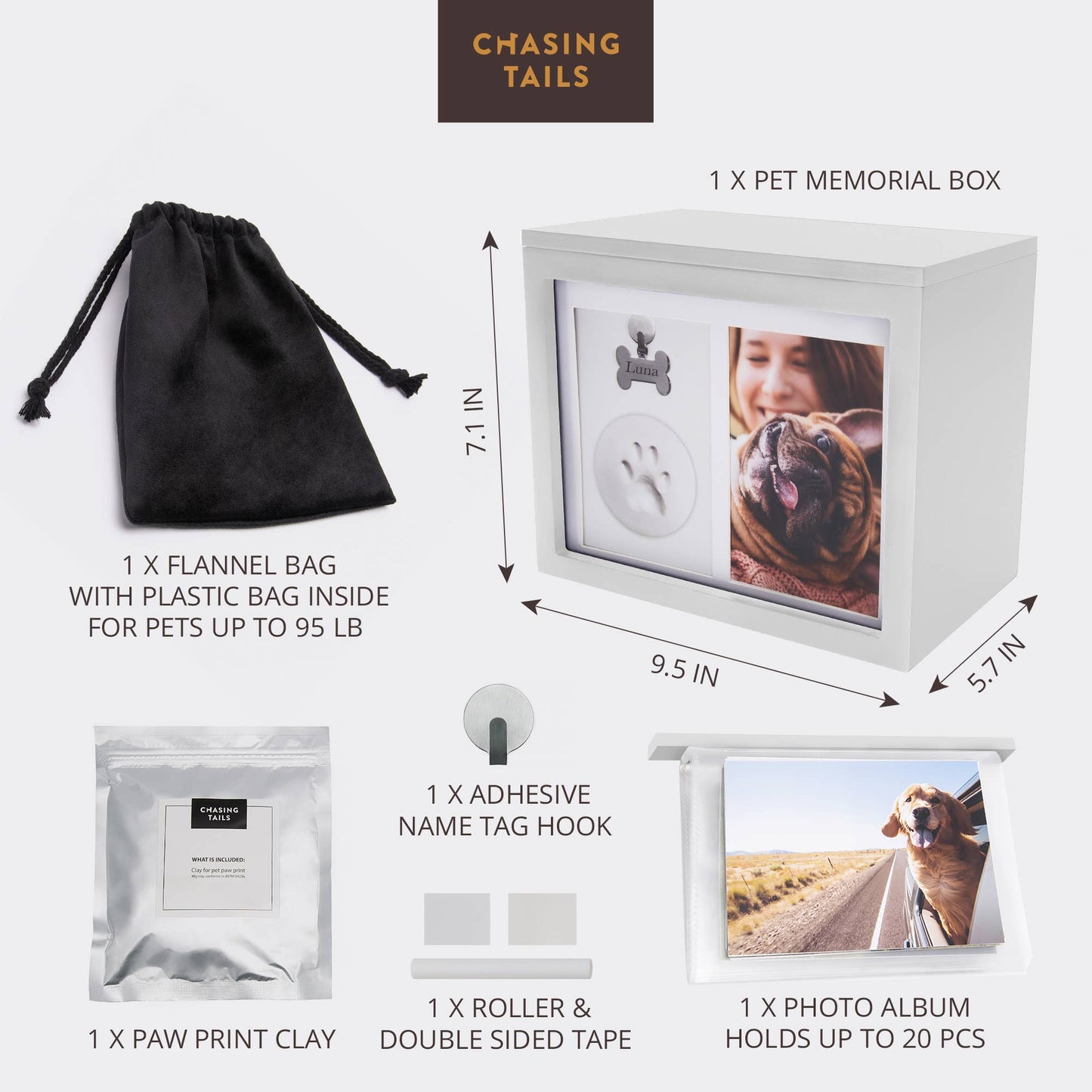 Honour Your Beloved Pet with The Pawley Pet Shop's Premium Pet Memorial Box