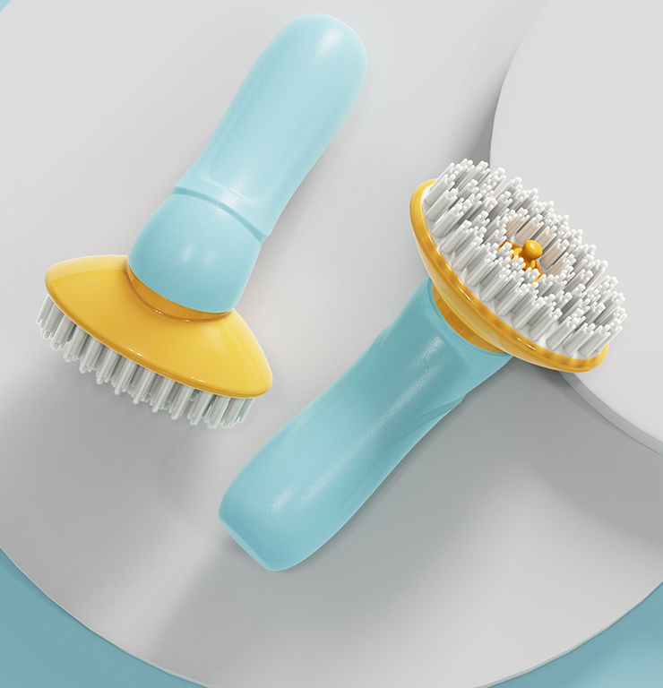 Pet Massage Brush for Dogs and Cats-4