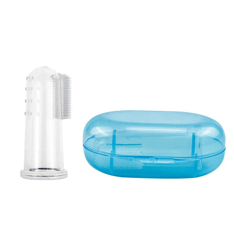 New Pet Silicone Finger Toothbrush-2