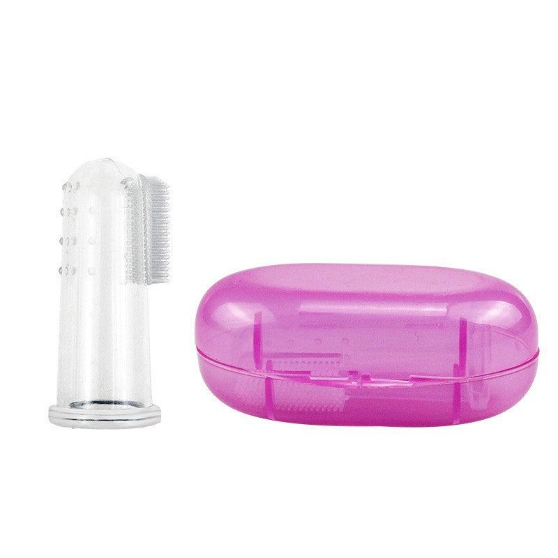 New Pet Silicone Finger Toothbrush-3