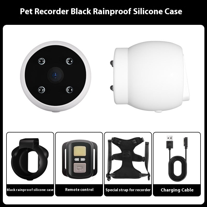 Pet Tracker Collar Dogs And Cats Recording Camera-6
