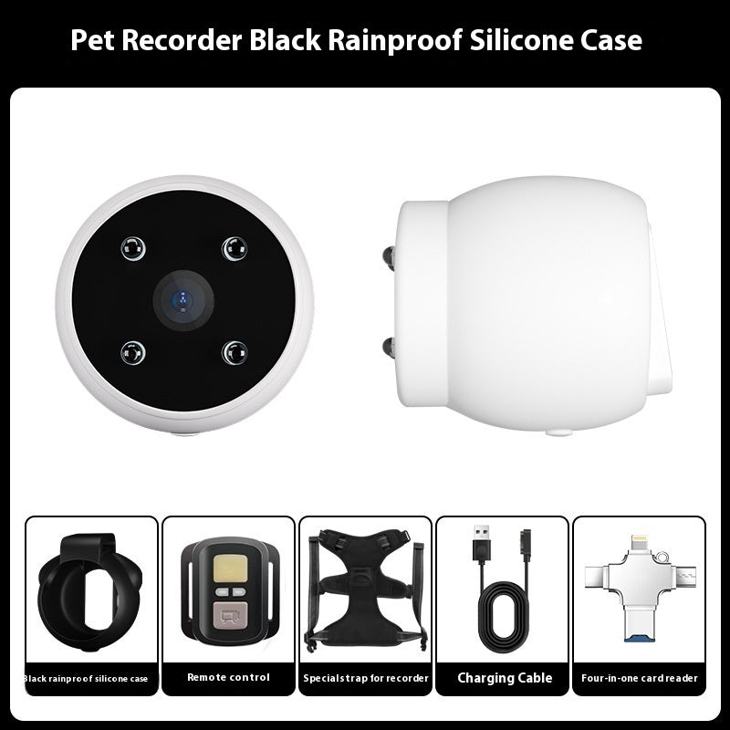 Pet Tracker Collar Dogs And Cats Recording Camera-5