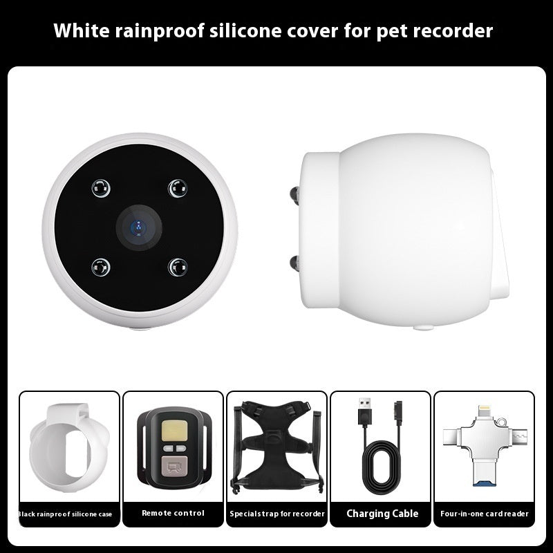 Pet Tracker Collar Dogs And Cats Recording Camera-7
