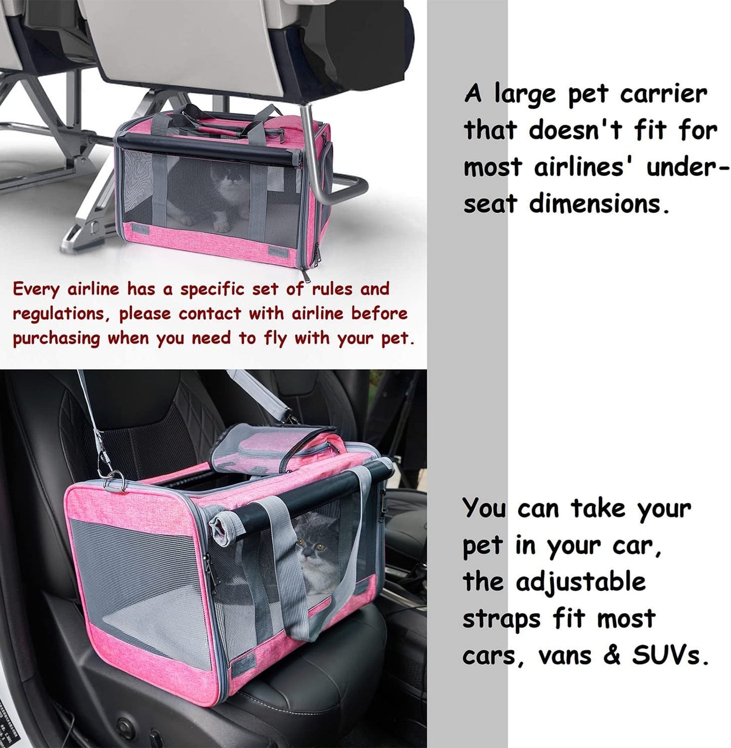 Spacious Soft-Sided Pet Carrier-4