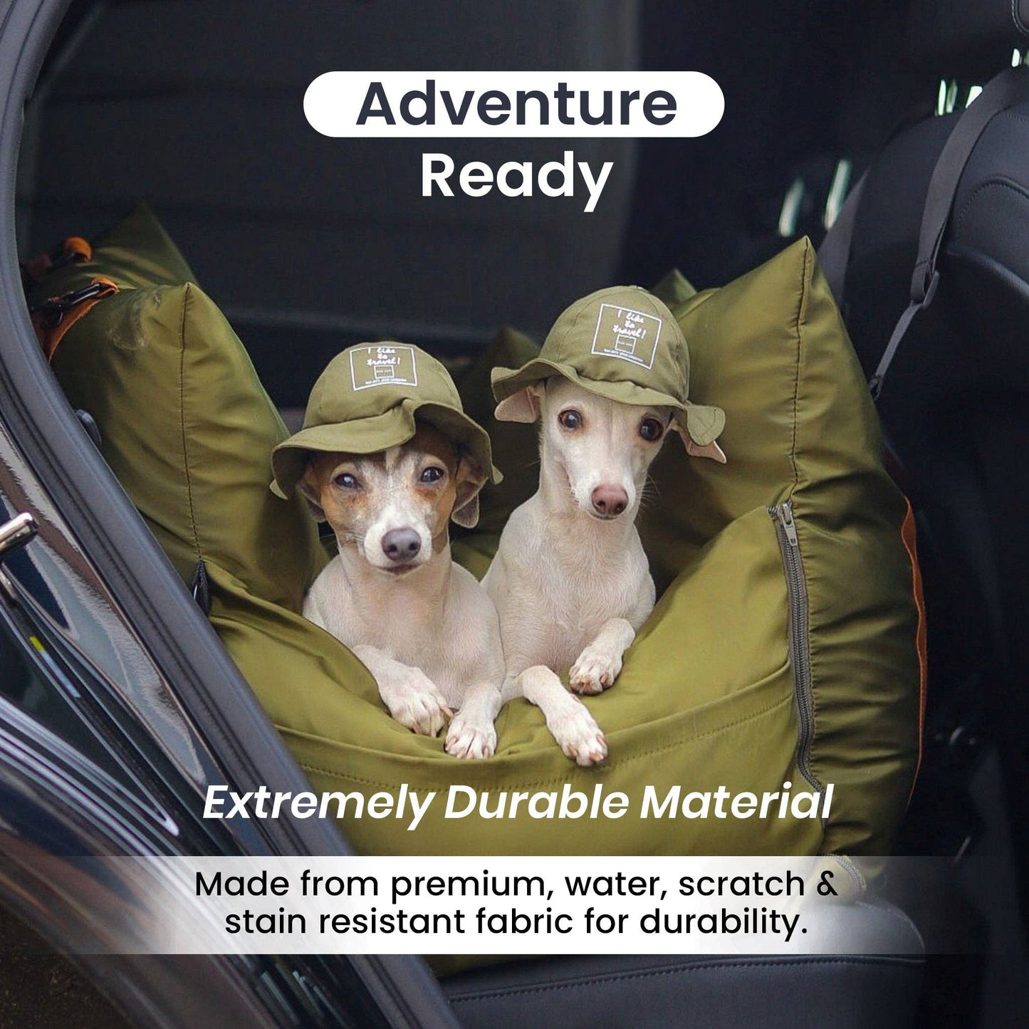 Luxury Car Dog Seat with ISOFIX, Safety & Comfort Enhanced