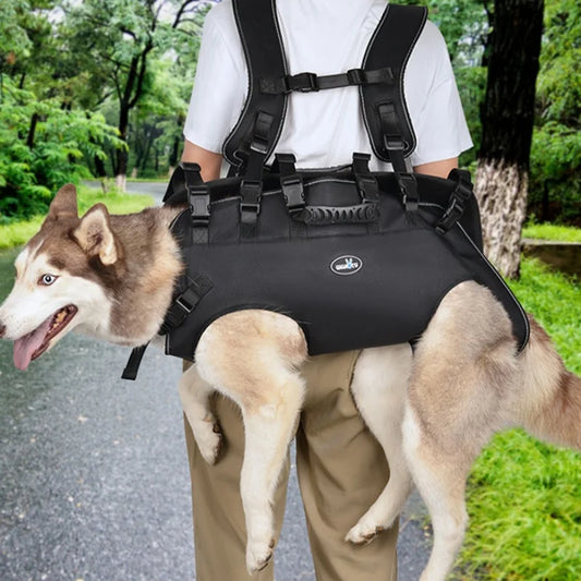 Dog Lift Harness Support Recovery Sling Pet Adjustable Rehabilitation Lifts Vest pet backpack pet bag carrier 2 in 1 dog harness