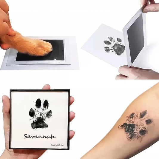 Ink Pads Kits for DIY Pet Paw Prints | Cat & Dog Souvenir Gifts | Photo Frame Accessories
