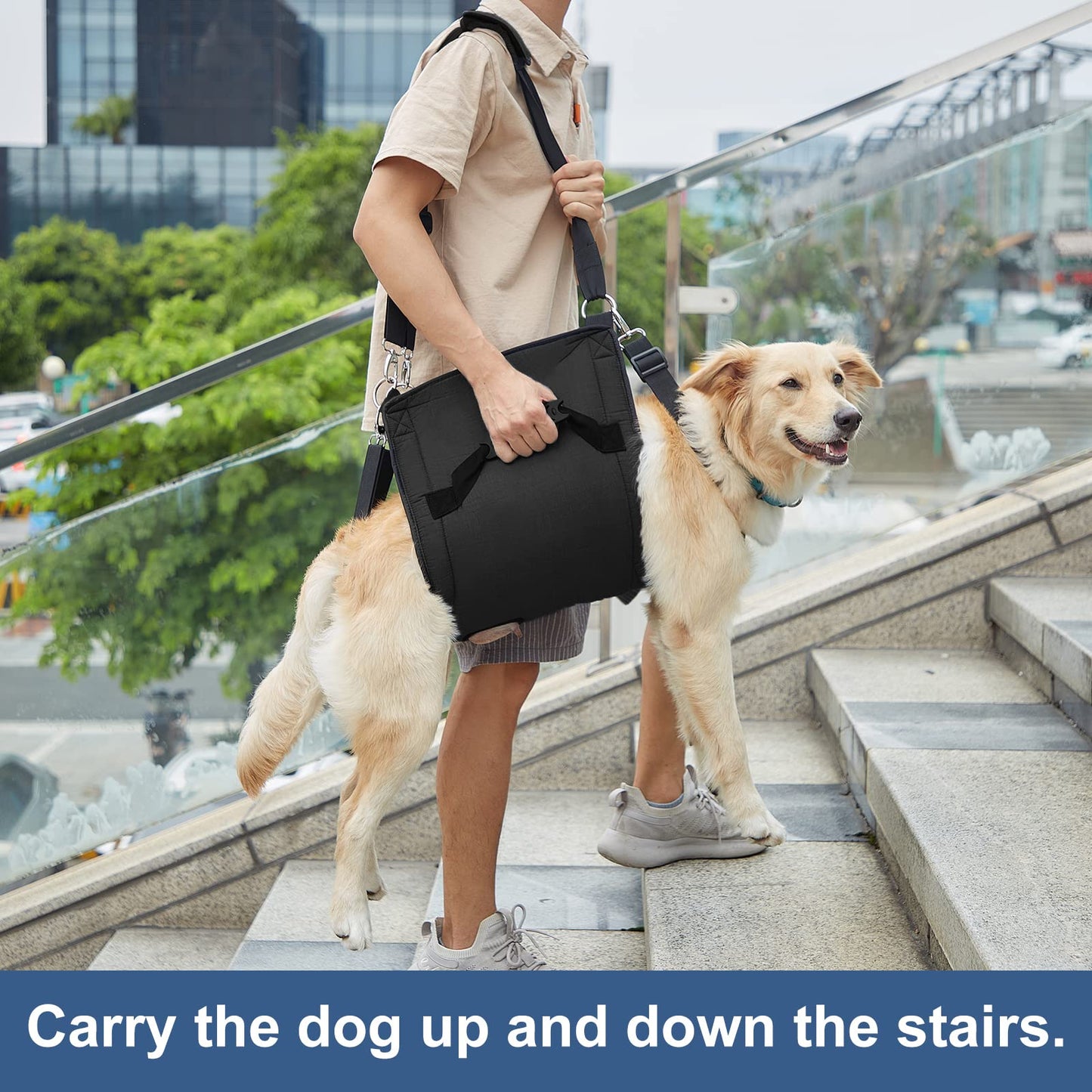 Dog Support Sling – Full Body Lift Harness for Senior & Injured Dogs
