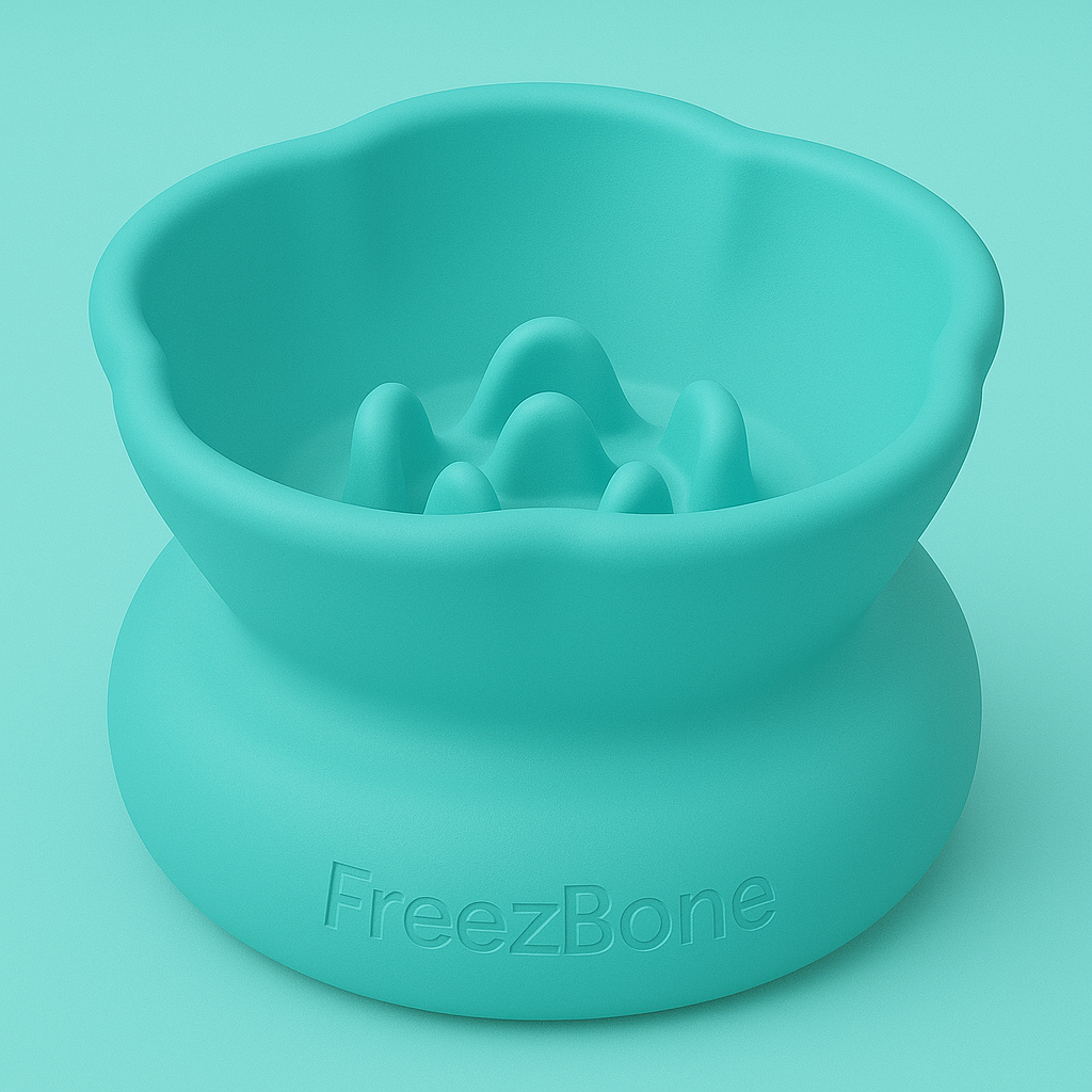The FreezFlower™ Enrichment Cup – Natural Rubber Lick Toy for Dogs