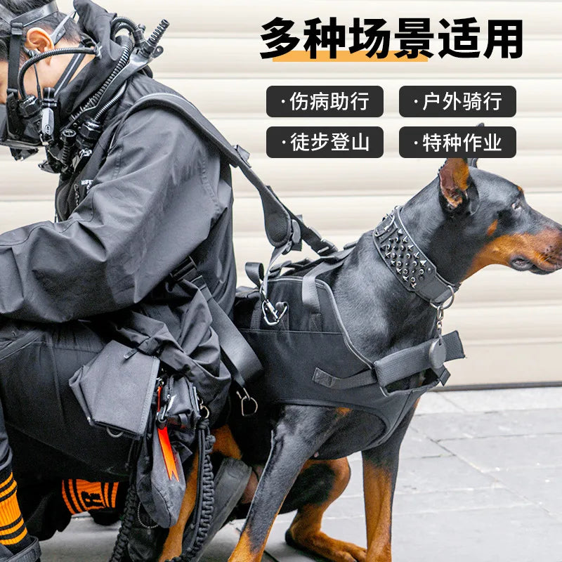 Dog Lift Harness Support Recovery Sling Pet Adjustable Rehabilitation Lifts Vest pet backpack pet bag carrier 2 in 1 dog harness